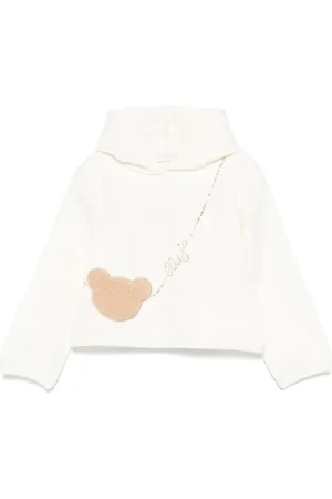 Liu Jo Hoodie med strassprydd logotyp