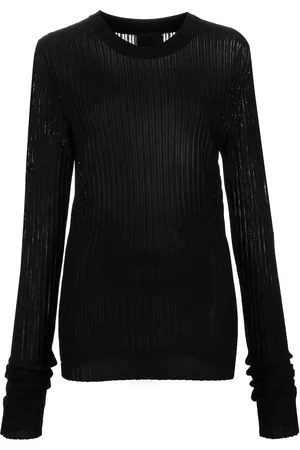 Givenchy Ribbstickad finstickad tröja