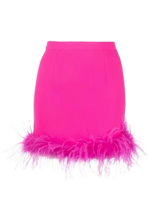 Styland Minikjol med fjäderkant