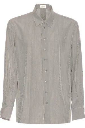 Saint Laurent Sidenskjorta