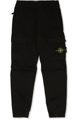 Stone Island Cargobyxor med kompassmärke