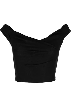 RTA Croptop med hängande krage