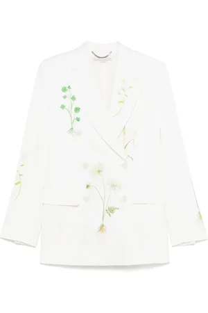 Stella McCartney Blazer med blomsterbrodyr