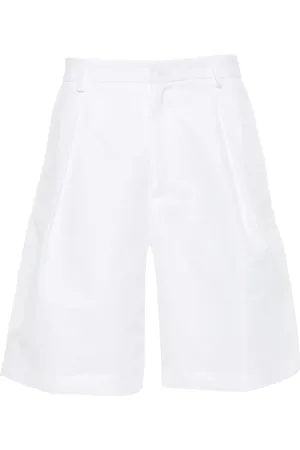 LOW BRAND Miami bermudashorts med veck