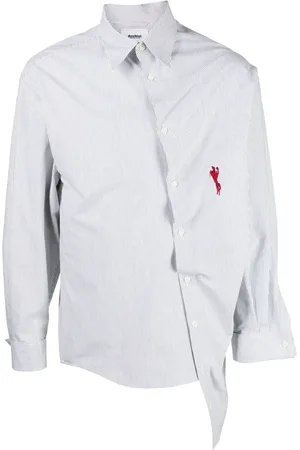 DOUBLET Skjorta med broderad logotyp