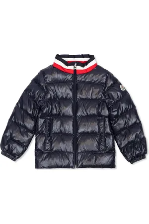 Moncler Quiltad jacka med logotypmärke