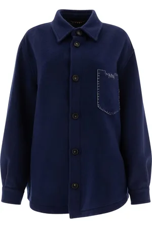 Marni Skjortjacka med broderad logotyp