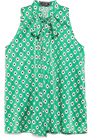 Styland Blommig blus