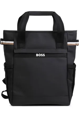 HUGO BOSS Ryggsäck med logotypapplikation