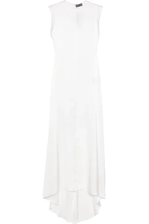 DAVID KOMA Blus med rullade ärmslut