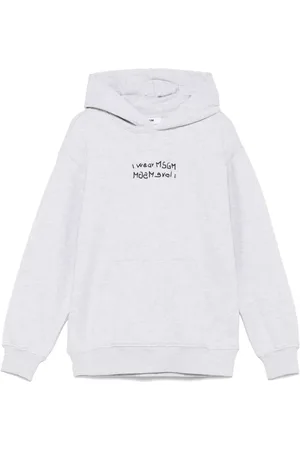 Msgm Hoodie med logotyp