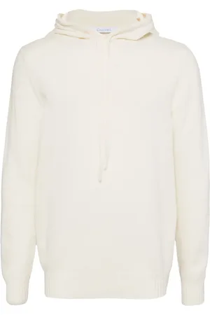 Cruciani Stickad hoodie