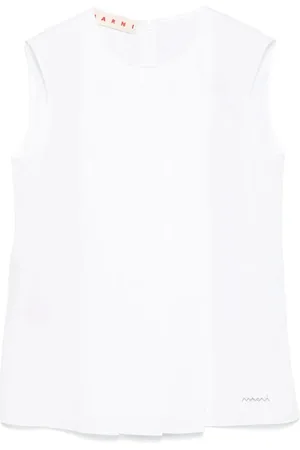 Marni Blus med plisserad detalj