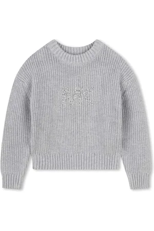 Michael Kors Ribbad tröja med logotyp