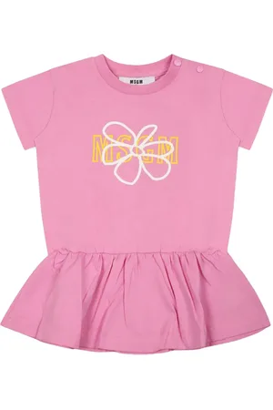 Msgm Klänning med logotyptryck