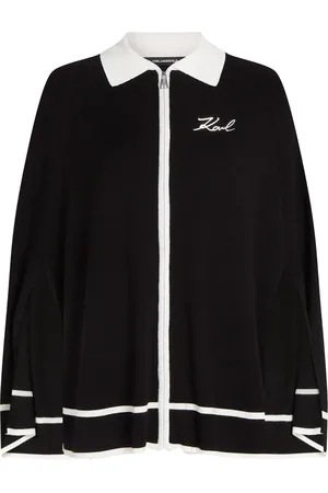 Karl Lagerfeld Essential stickad cape