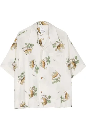 VISVIM Copa sidenskjorta
