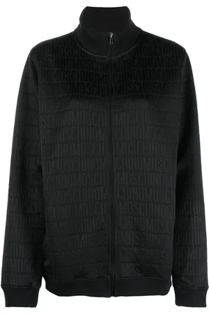 Moschino Sweatshirt med präglad logotyp