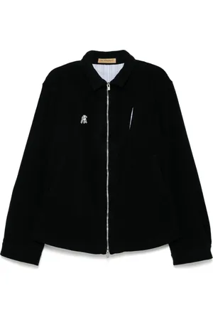 UNDERCOVER Skjortjacka med logotypapplikation