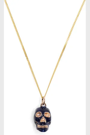TRUE ROCKS Halsband med dödskallehänge