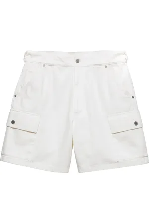 Prada Cargoshorts med triangelformad logotyp