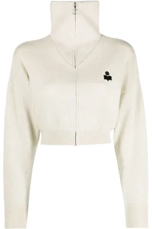 Marant Etoile Kofta med broderad logotyp