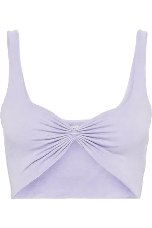 MANURI Croptop med rysch