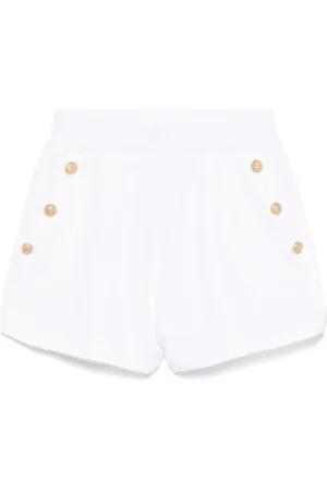 Balmain Shorts med präglade knappar