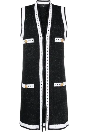Balmain Kofta med kontrasterande kant