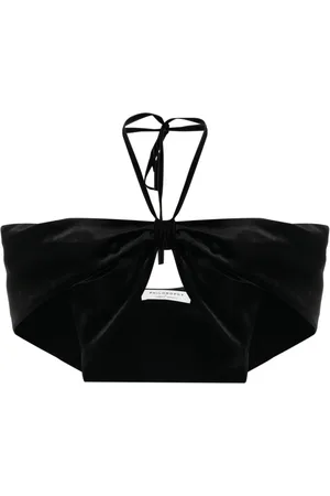 Serafini Croptop med halterneck