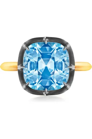 Fred Leighton Collet Solitaire topaz