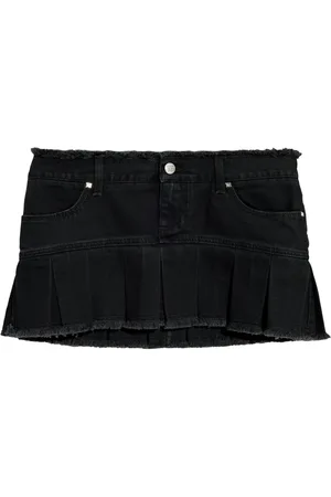 MISBHV Jeanskjol med logotypmärke