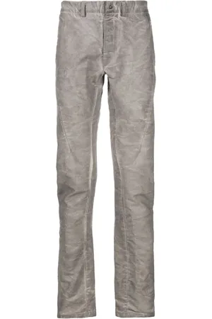ISAAC SELLAM EXPERIENCE Slacks med skrynklad effekt