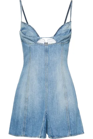 Nensi Dojaka Jeansklänning med klockad design