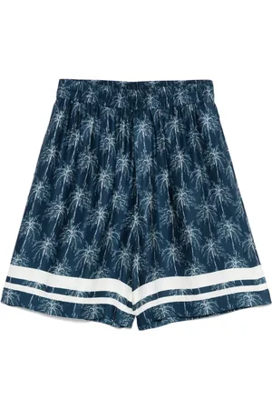 LANEUS Shorts med palmtryck