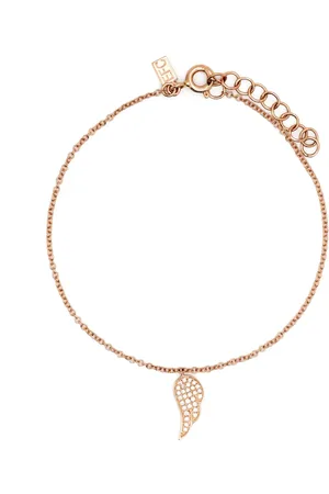 EF Collection Angel Wing diamantarmband i 14K vitguld
