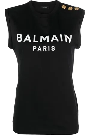 Balmain Linne med logotyp