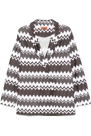 Missoni Sicksackmönstrad blazer
