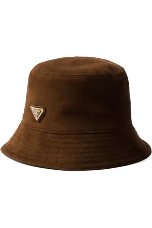 Prada Fiskehatt i läder