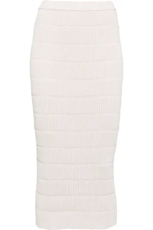 PLEATS PLEASE ISSEY MIYAKE Jiggly stickad kjol