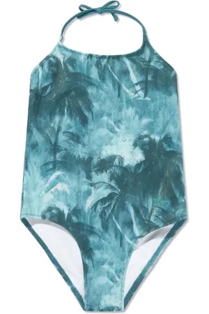 Emporio Armani Baddräkt med tropiskt tryck