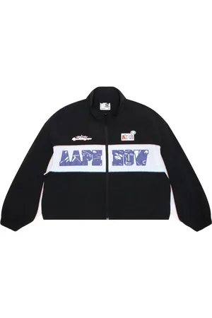 A Bathing Ape Jacka med logotypapplikation