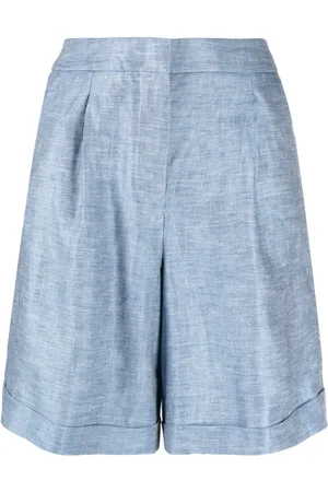 PESERICO SIGN Bermudashorts i linne