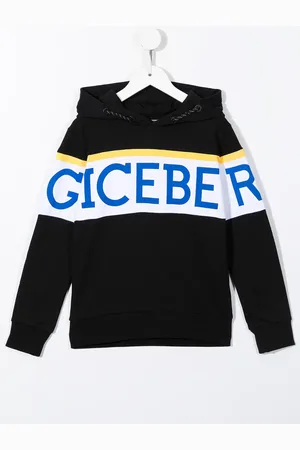 Iceberg Hoodie med logotyp