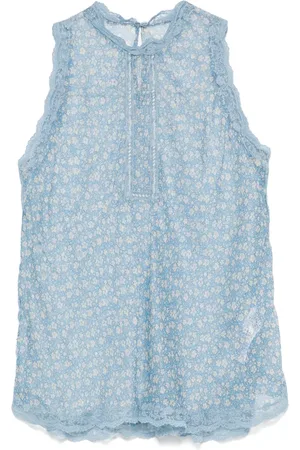 ERMANNO SCERVINO Blommigt linne