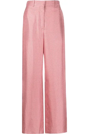 Lanvin Vida byxor med geometriskt tryck