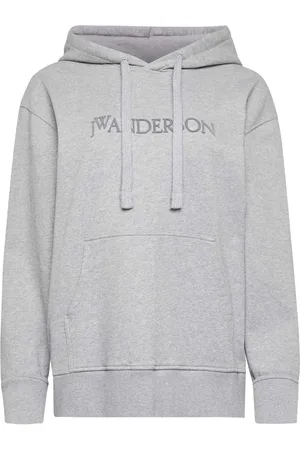 J.W.Anderson Hoodie med broderad logotyp