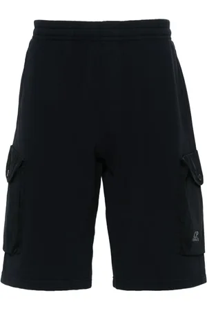 C.P. Company Mjukisshorts med broderad logotyp
