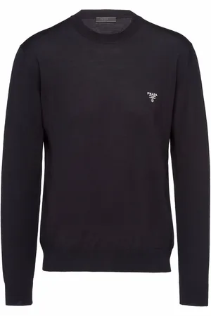Prada Tröja med broderad logotyp