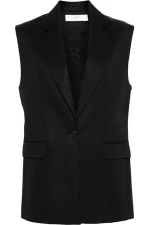 IRO Enkelknäppt ärmlös blazer